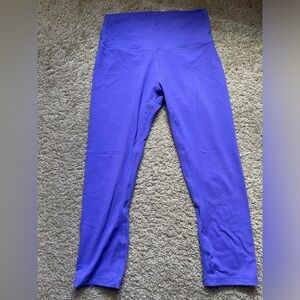 ZYIA cropped purple active leggings medium